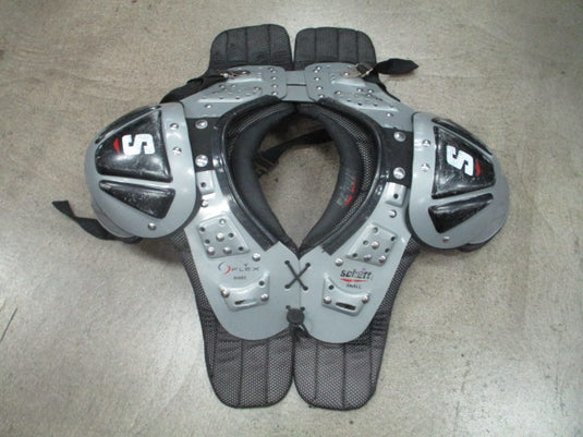 Used Schutt Y Flex Football Shoulder Pads Size Youth Small