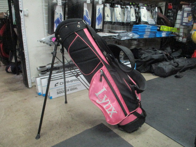 Load image into Gallery viewer, Used Lynx Jr Golf Bag in Pink

