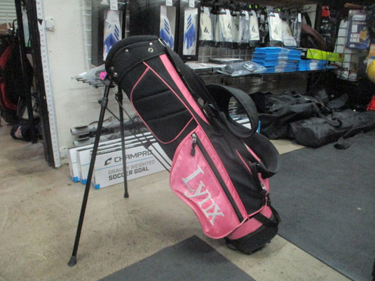 Used Lynx Jr Golf Bag in Pink