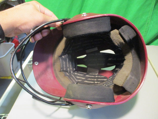 Load image into Gallery viewer, Used Mizuno Size 6 3/4- 7 3/8 Batting Helmet W/ Face Mask

