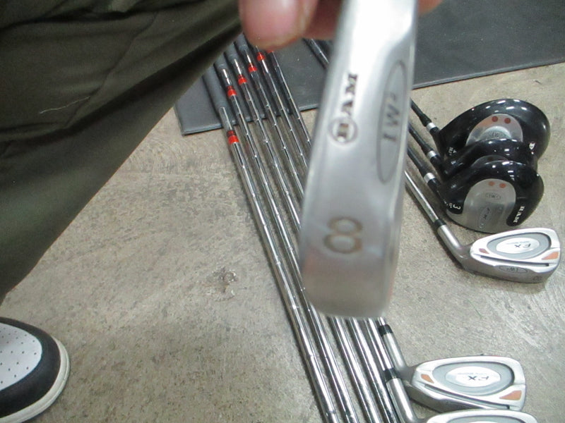 Load image into Gallery viewer, Used Ram FX3 IW2 Iron Set 3-PW, Driver 3 Wood, 5 Wood - RH W/ Bag

