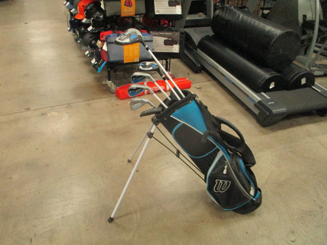 Load image into Gallery viewer, Used Wilson Profile JGI 6 Piece Junior Golf Set w/ Bag
