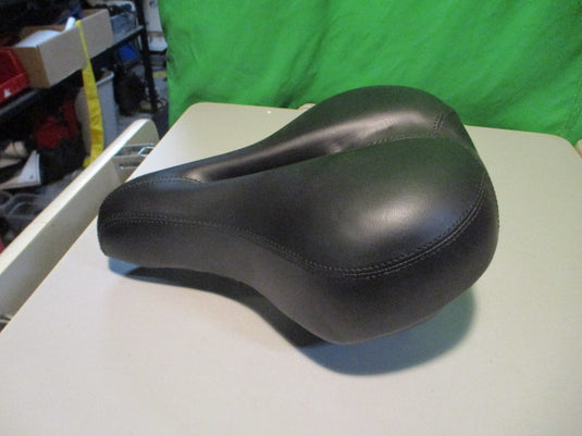 Used Black Comfort Bike Saddle/Seat