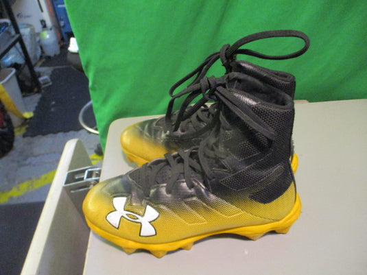 Used Under Armour Highlight Size Youth 2 High Top Cleats
