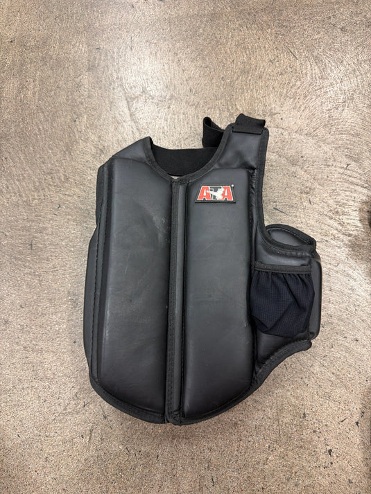 Used ATA Chest Protector Black Size Small
