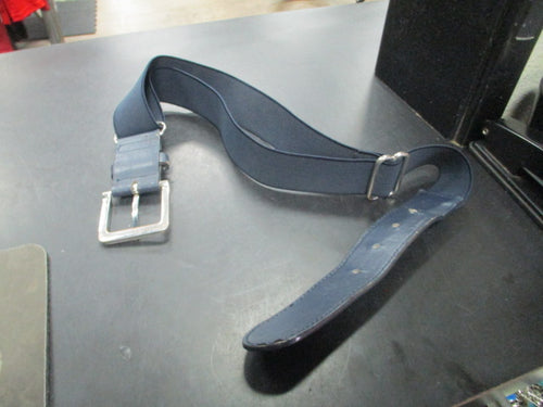 Used Dark Blue Adult Baseball Belt