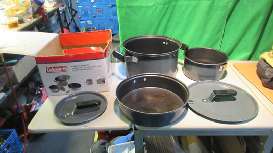 Used Coleman 6-Piece Family Cookset