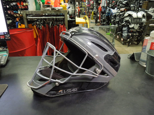 Used All-Star System 7  MVP2500 Catcher's Helmet Size Scratched