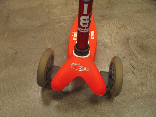 Used Micro Mini Red Scooter