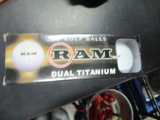 Ram Dual Titanium Golf Balls 3 pack