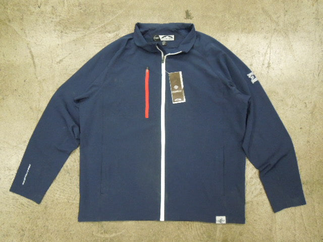 Load image into Gallery viewer, Like New Sun Mountain Isotherm Half Zip Gold Jacket Size XL
