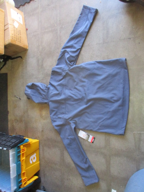 Load image into Gallery viewer, New WFS Pulse Core Soft Shell Hooded Jacket Adult Size Small - Gun Metal
