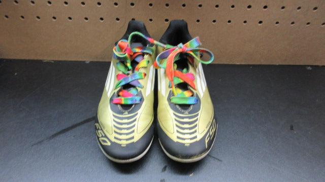 Load image into Gallery viewer, Used Adidas F50 Club FxG J Messi Soccer Cleats - Size 1
