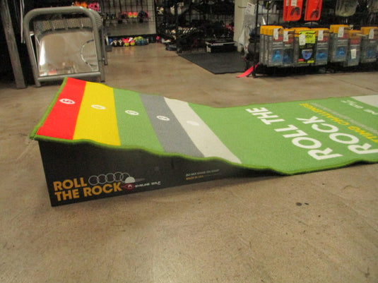 Used Roll the Rock Putting Challenge Mat (10'x2')