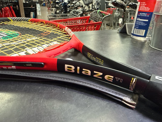 Used Prince Force 3 Blaze Ti. Oversized 28" Racquet