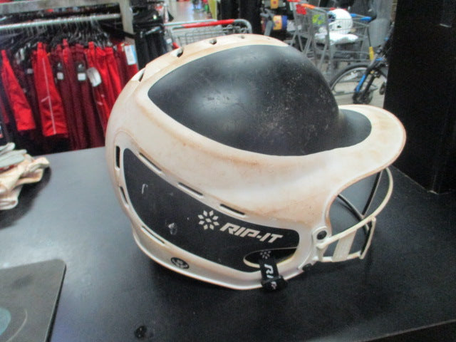 Load image into Gallery viewer, Used Rip - It Size M/L Batting Helmet W/ Face Mask
