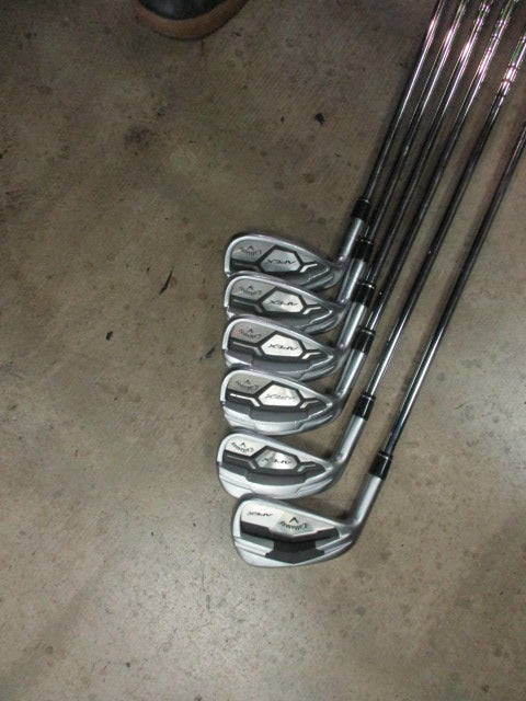 Used Callaway APEX Forged 16 Lefty Iron Set 6-9 Iron PW-AW
