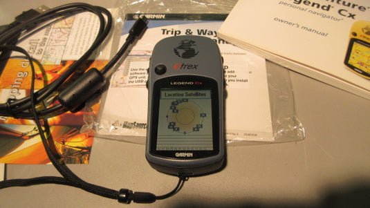 Used garmin eTrex Legend Cx Personal navigator