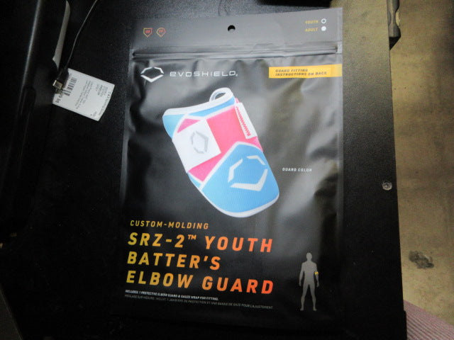 Load image into Gallery viewer, New Evoshield SRZ-2 Youth Batter's Elbow Guard - Pink
