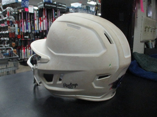 Used Rawlings REV A Jr. Batting Helmet With Face Guard Size 6 3/8 - 7 1/8