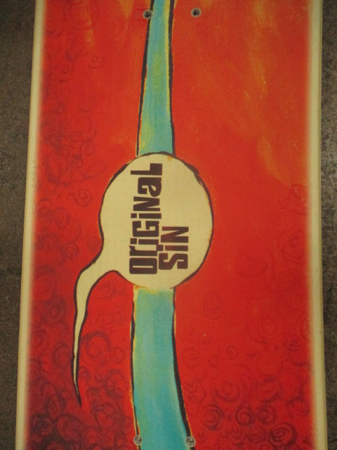 Load image into Gallery viewer, Used Original Sin Retro 140cm Snowboard
