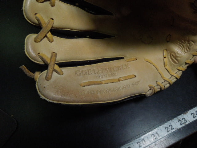 Load image into Gallery viewer, Used Rawlings GG Elite GGE1275TCBLK LHT 12.75" Outfield Glove
