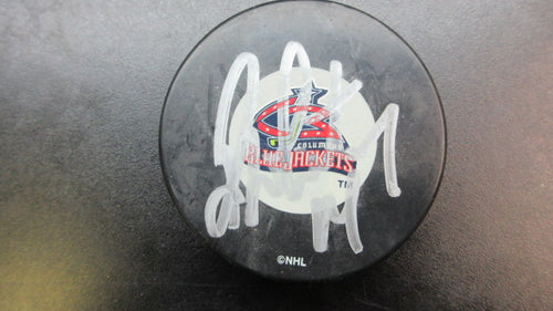 Columbus Blue Jackets Signed Hockey Puck
