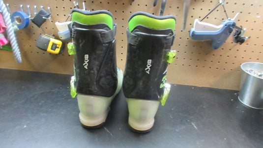 Used Axis AX Green Ski Boots -  Size 25.5