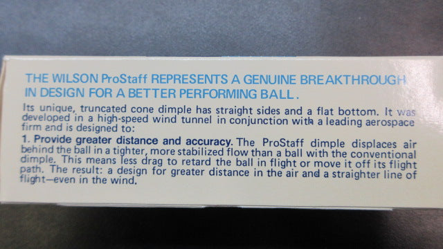 Load image into Gallery viewer, Vintage Wilson ProStaff Tour Select Golf Balls Set Of 3
