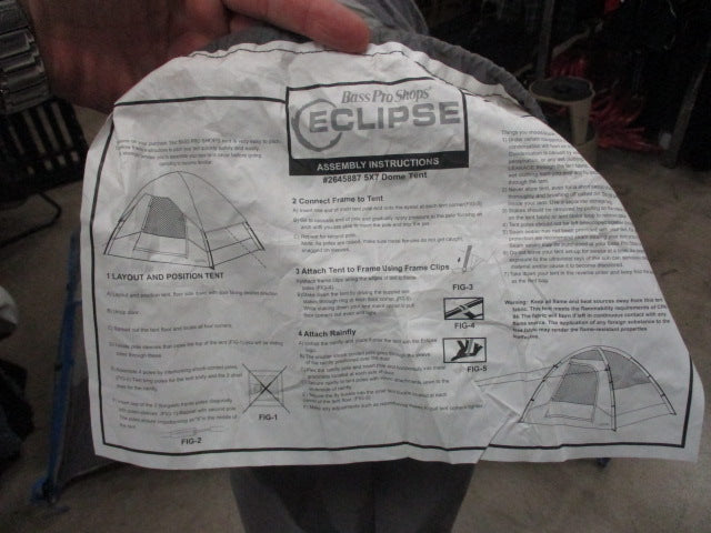 Load image into Gallery viewer, Used Bass Pro Shops Eclipse Dome Tent With Rain Fly
