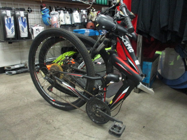 Load image into Gallery viewer, Used Xspec 26" 21-Speed Folding Mountain Bike Needs Gear Shift Service
