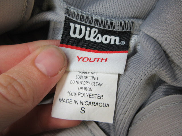 Load image into Gallery viewer, Used Wilson Elastic Bottom Baseball Pants - Size Youth Small
