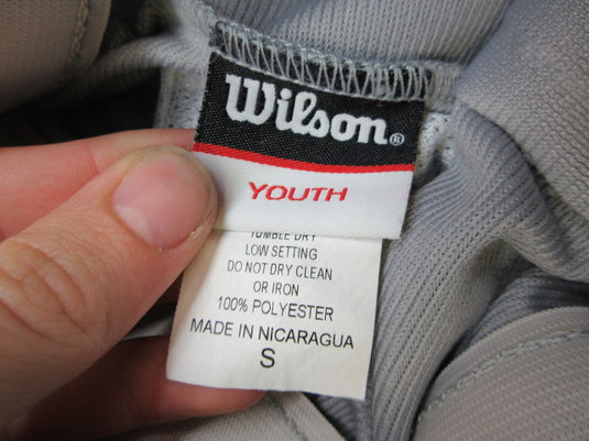 Used Wilson Elastic Bottom Baseball Pants - Size Youth Small