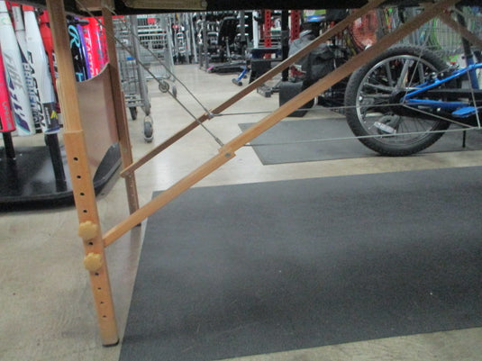Used Black Folding Massage Table