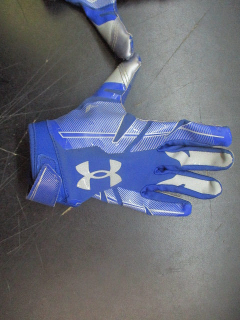 Load image into Gallery viewer, Used Under Armour F8 Football Gloves - Size Youth Large
