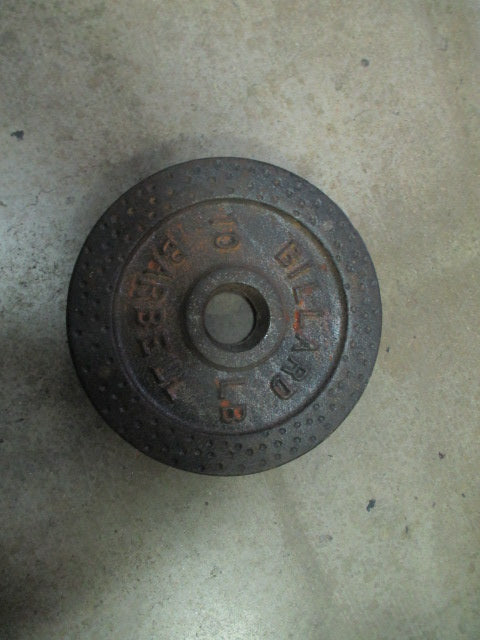 Used Billard 10LB Cast Iron Weight Plate