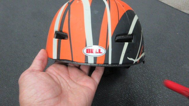 Load image into Gallery viewer, ORANGE/GRAY Size 55cm-59cm Helmet
