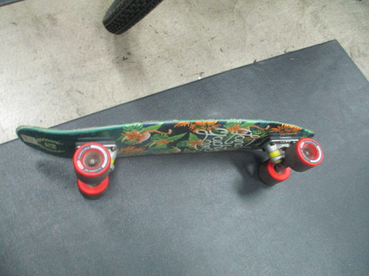 Used Landyachtz  Mini Dinghy 26? Floral Complete Skateboard