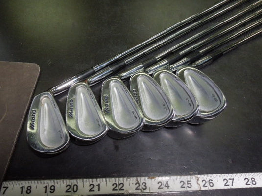 Used Mizuno MP-60 Cut Muscle 6pc Right Hand Blade Irons 4-9 + PW No 6 Iron