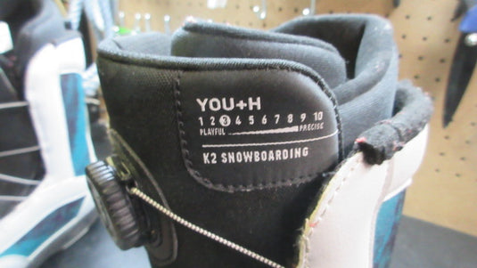 Used K2 Youth Boa Snowboarding Boots -  Size 7