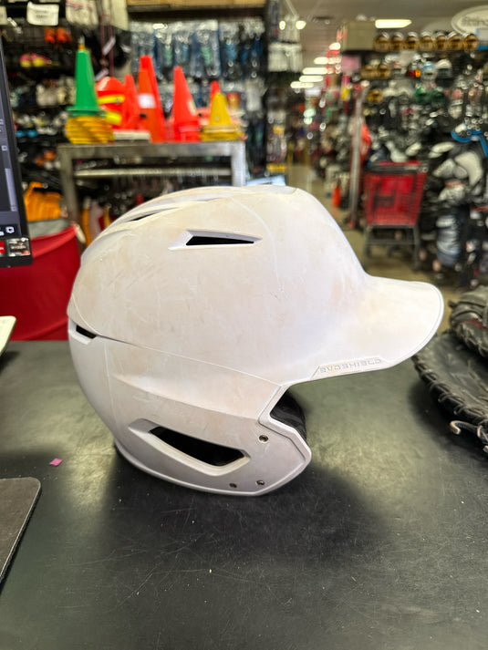 Used EvoShield Batting Helmet in White Size Small