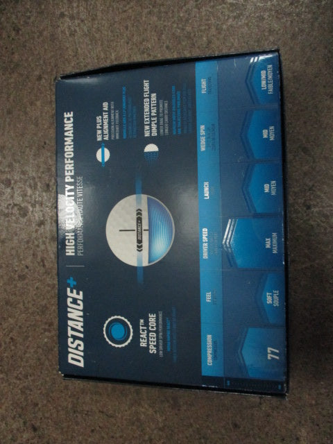 TaylorMade Distance+ Golf Balls - 12 Pack