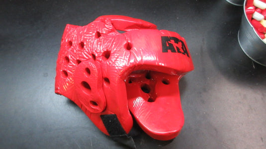 ata gears Used ATA Gear Macho Red Padded Sparring Helmet – cssportinggoods