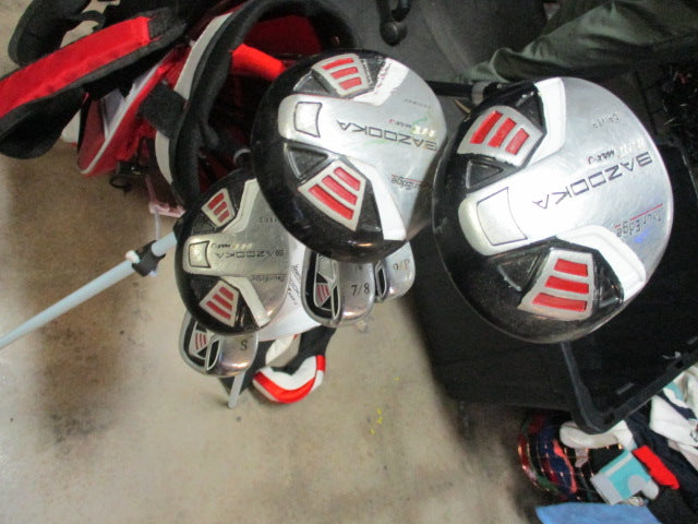 Load image into Gallery viewer, Used Tour Edge HT Max JR  8 Piece Complete Set With Bag Lefty Set
