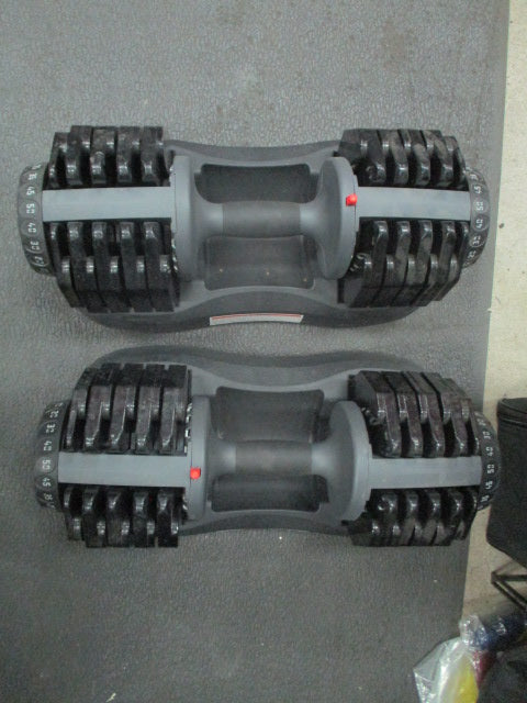 Load image into Gallery viewer, Used Ethos 50lb Adjustable Dumbbell Set - Pair
