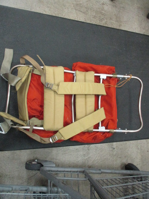 Load image into Gallery viewer, Used Jansport External  Frame Hiking Backpack
