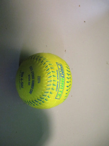 Used Franklin Sports Pro Brite Neon Rubber Teeball Ball