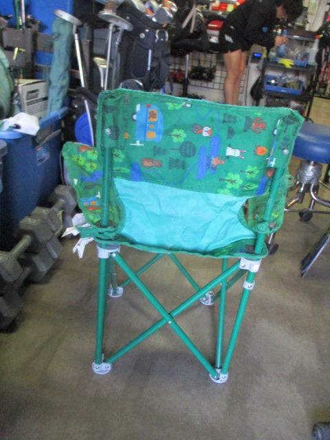 Load image into Gallery viewer, Used Ozark Trail Critters Folding Chair w/ Bag - worn straps
