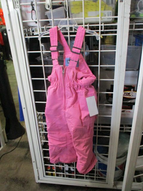 Load image into Gallery viewer, New WFS Pulse Fashion Pink Snow Bib Size 2T
