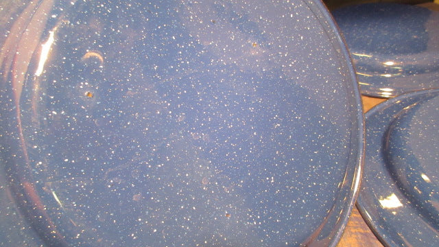 Load image into Gallery viewer, Used Ozark Trail Dinnerware Set - missing 3 forks, 1 spoon, and cup wear
